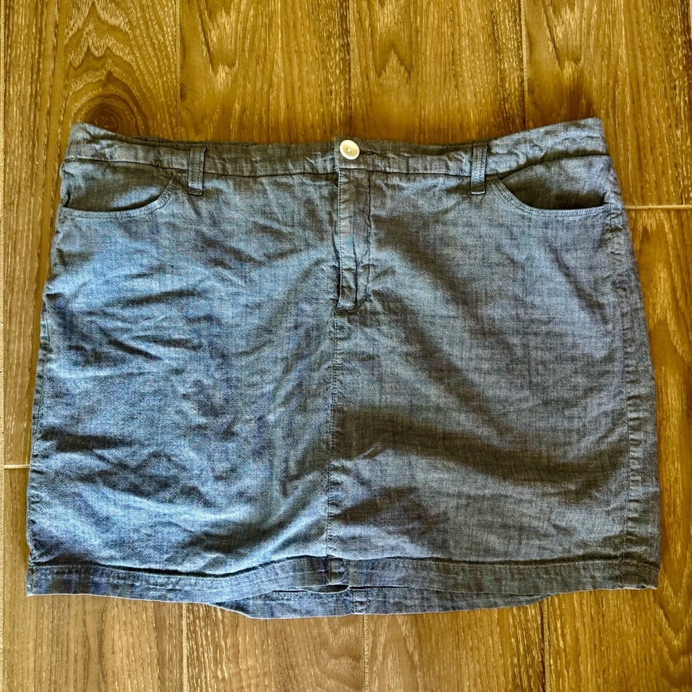 Croft & Barrow Denim Skort - Sz 22W